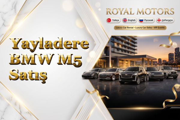 Yayladere BMW M5 Satış