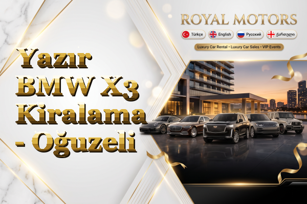 Yazır BMW X3 Kiralama - Oğuzeli