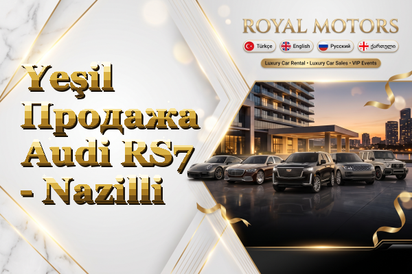 Yeşil Продажа Audi RS7 - Nazilli