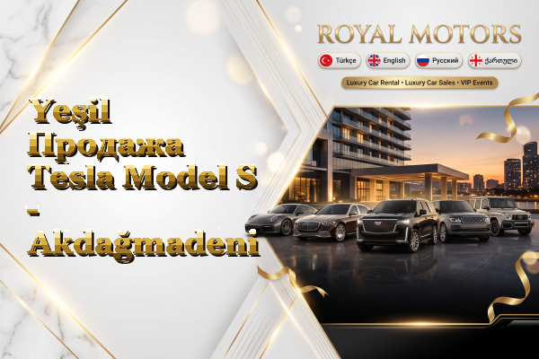 Yeşil Продажа Tesla Model S - Akdağmadeni
