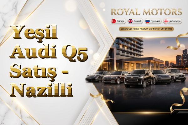 Yeşil Audi Q5 Satış - Nazilli