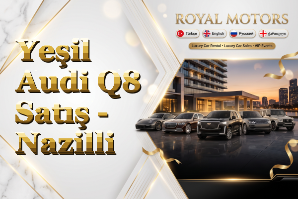 Yeşil Audi Q8 Satış - Nazilli