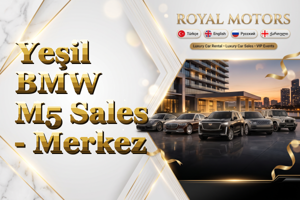 Yeşil BMW M5 Sales - Merkez