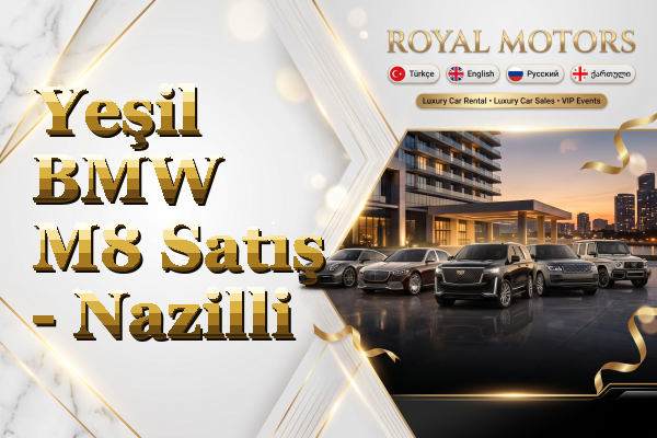Yeşil BMW M8 Satış - Nazilli