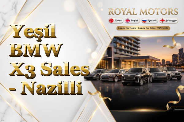 Yeşil BMW X3 Sales - Nazilli