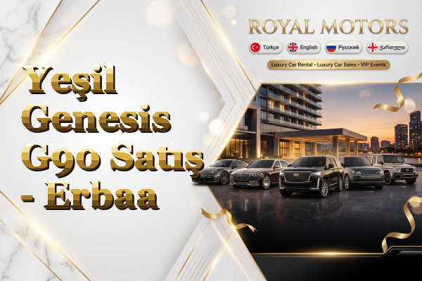 Yeşil Genesis G90 Satış - Erbaa
