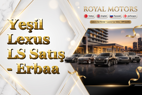 Yeşil Lexus LS Satış - Erbaa
