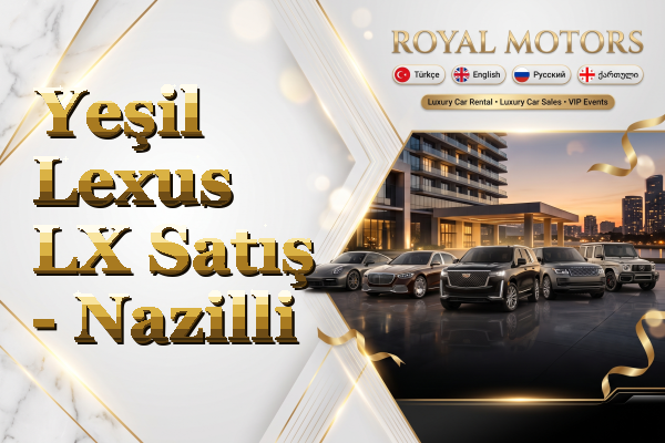 Yeşil Lexus LX Satış - Nazilli