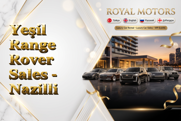 Yeşil Range Rover Sales - Nazilli