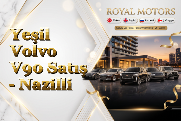 Yeşil Volvo V90 Satış - Nazilli