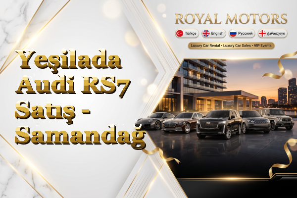 Yeşilada Audi RS7 Satış - Samandağ