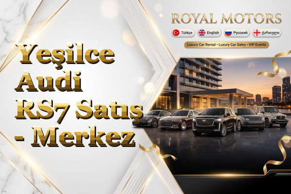 Yeşilce Audi RS7 Satış - Merkez