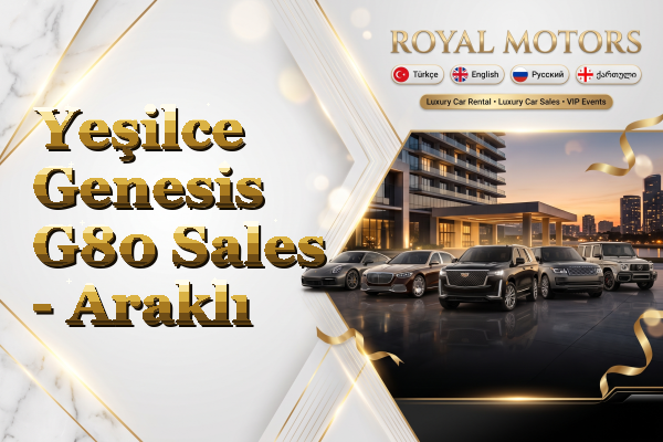 Yeşilce Genesis G80 Sales - Araklı