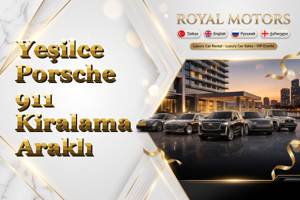 Yeşilce Porsche 911 Kiralama - Araklı