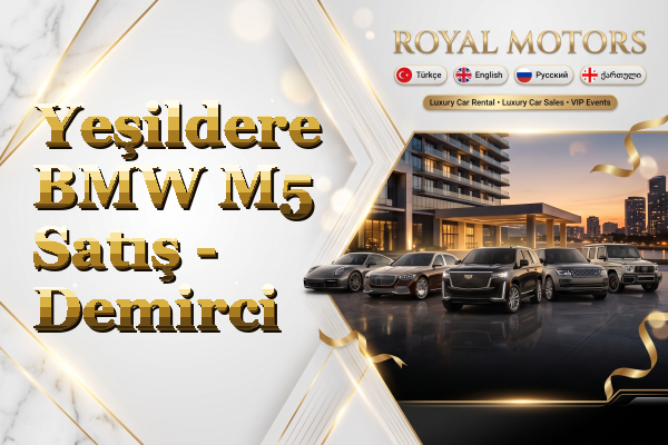 Yeşildere BMW M5 Satış - Demirci