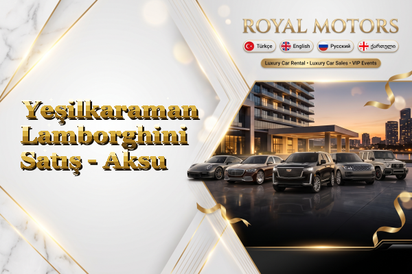 Yeşilkaraman Lamborghini Satış - Aksu
