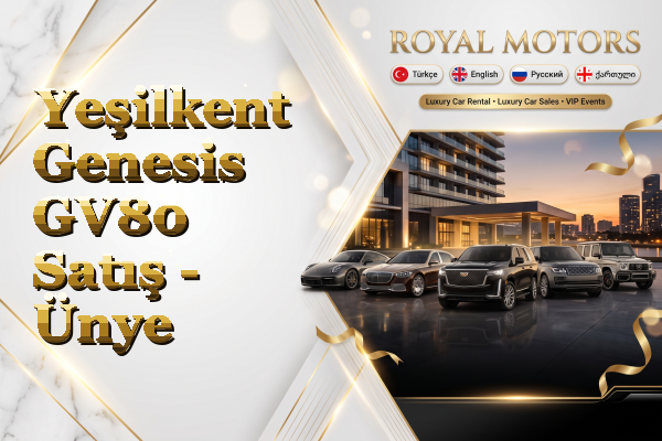 Yeşilkent Genesis GV80 Satış - Ünye