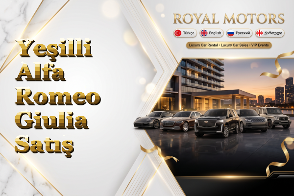Yeşilli Alfa Romeo Giulia Satış