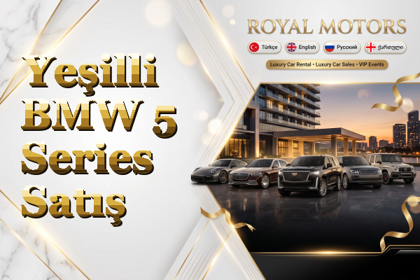 Yeşilli BMW 5 Series Satış