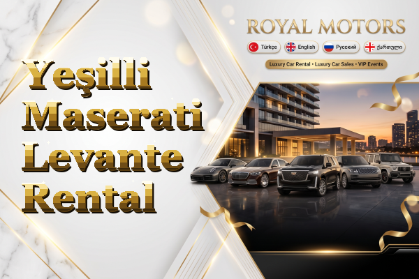 Yeşilli Maserati Levante Rental