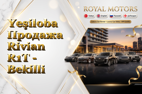 Yeşiloba Продажа Rivian R1T - Bekilli