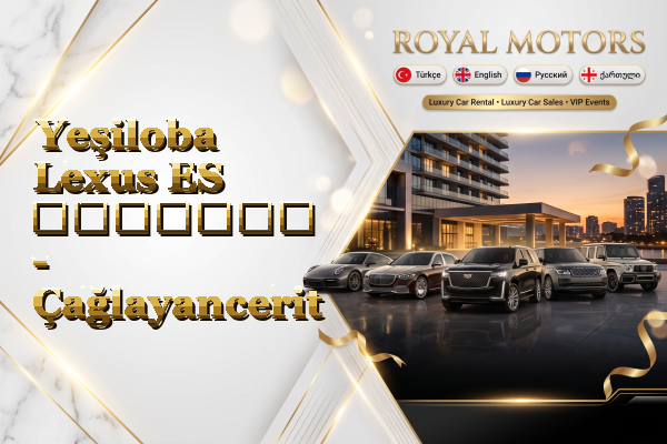 Yeşiloba Lexus ES გაყიდვა - Çağlayancerit