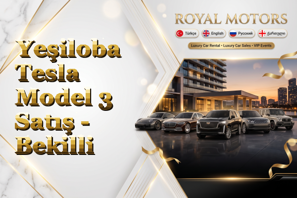 Yeşiloba Tesla Model 3 Satış - Bekilli