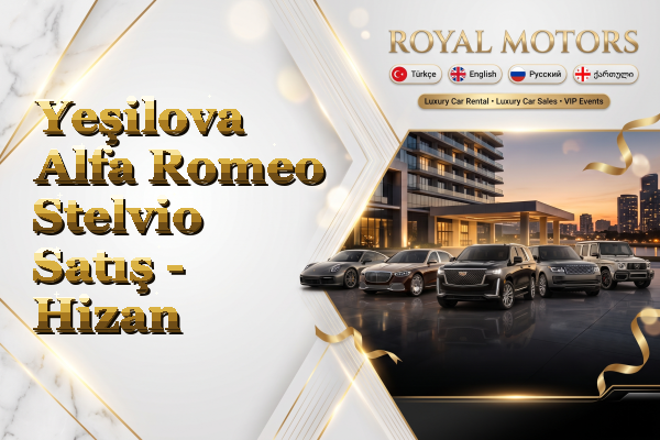 Yeşilova Alfa Romeo Stelvio Satış - Hizan
