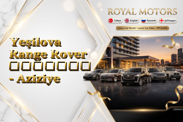 Yeşilova Range Rover გაყიდვა - Aziziye