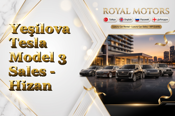 Yeşilova Tesla Model 3 Sales - Hizan