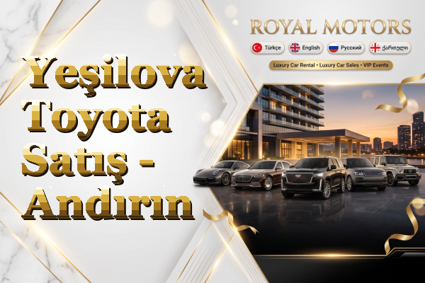 Yeşilova Toyota Satış - Andırın