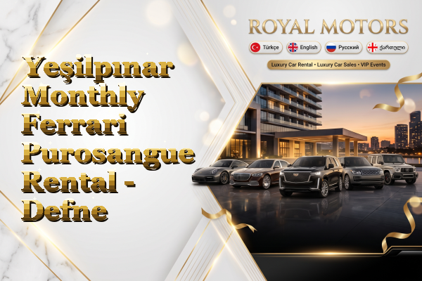 Yeşilpınar Monthly Ferrari Purosangue Rental - Defne