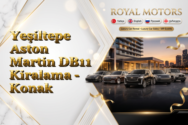 Yeşiltepe Aston Martin DB11 Kiralama - Konak