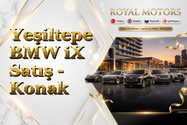 Yeşiltepe BMW iX Satış - Konak