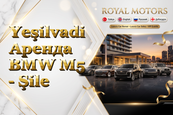 Yeşilvadi Аренда BMW M5 - Şile