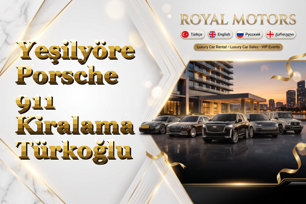 Yeşilyöre Porsche 911 Kiralama - Türkoğlu