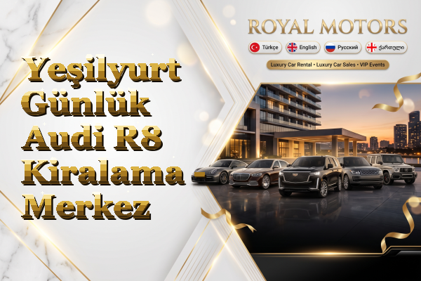 Yeşilyurt Günlük Audi R8 Kiralama - Merkez