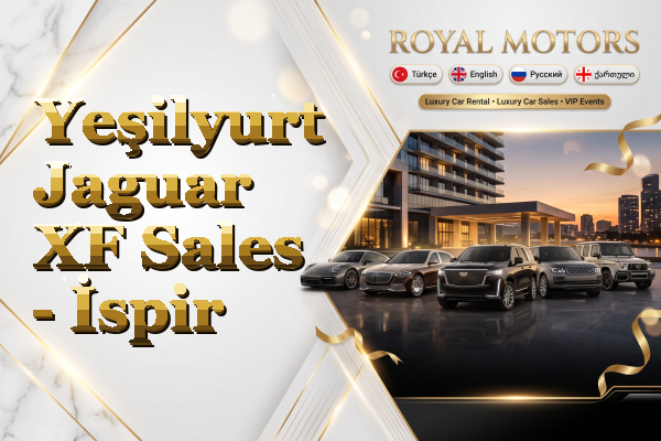 Yeşilyurt Jaguar XF Sales - İspir