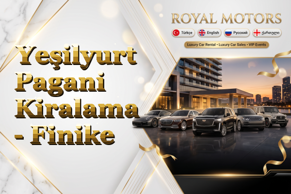Yeşilyurt Pagani Kiralama - Finike