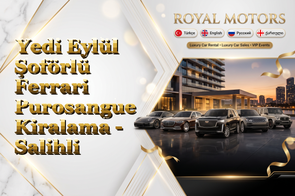 Yedi Eylül Şoförlü Ferrari Purosangue Kiralama - Salihli
