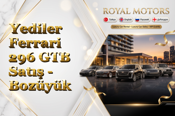 Yediler Ferrari 296 GTB Satış - Bozüyük