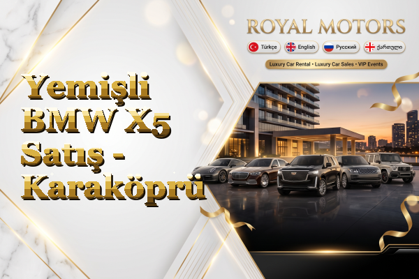 Yemişli BMW X5 Satış - Karaköprü