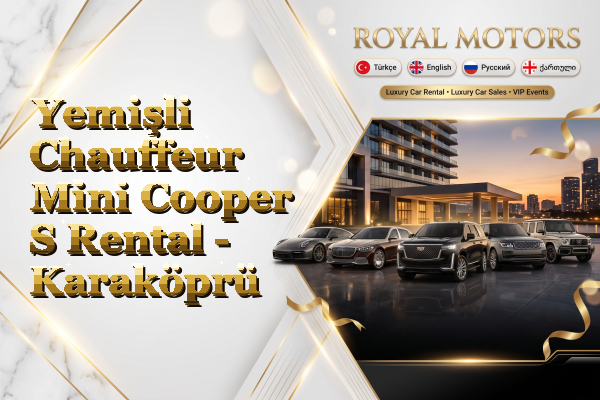 Yemişli Chauffeur Mini Cooper S Rental - Karaköprü