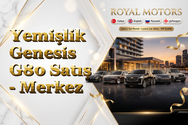 Yemişlik Genesis G80 Satış - Merkez