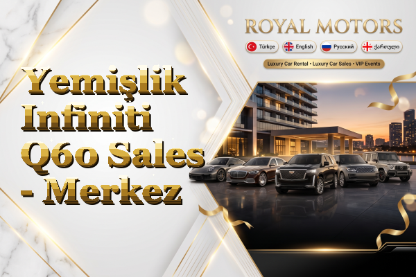 Yemişlik Infiniti Q60 Sales - Merkez