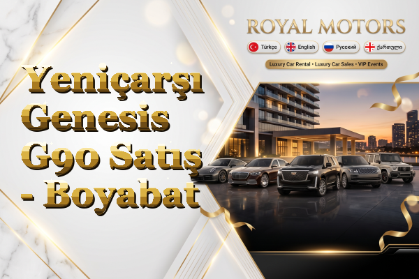 Yeniçarşı Genesis G90 Satış - Boyabat