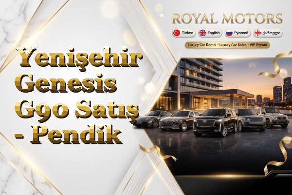Yenişehir Genesis G90 Satış - Pendik