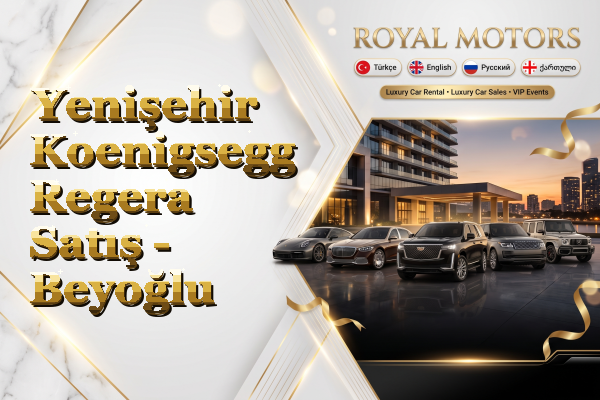 Yenişehir Koenigsegg Regera Satış - Beyoğlu