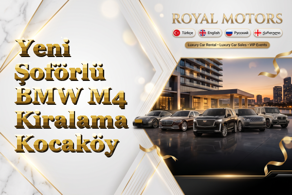 Yeni Şoförlü BMW M4 Kiralama - Kocaköy
