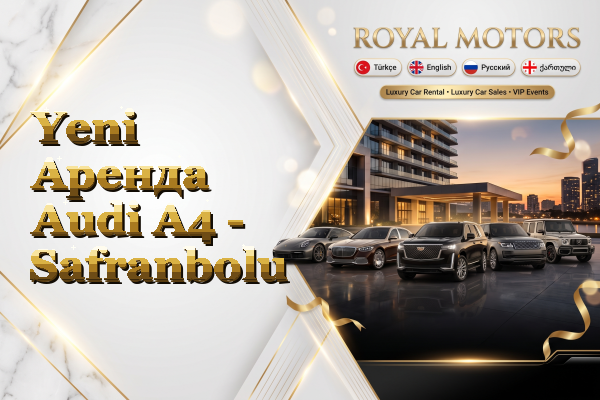Yeni Аренда Audi A4 - Safranbolu
